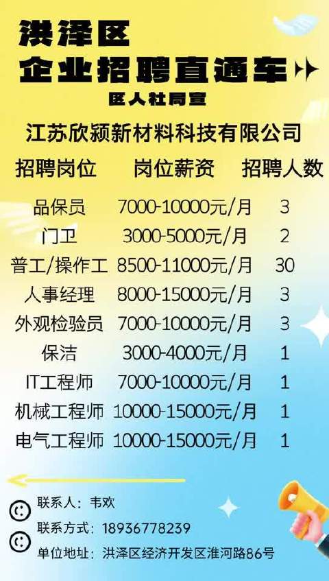 張窩最新招聘信息詳解