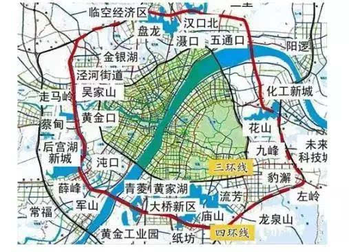 贡井西环线规划图，塑造城市未来蓝图