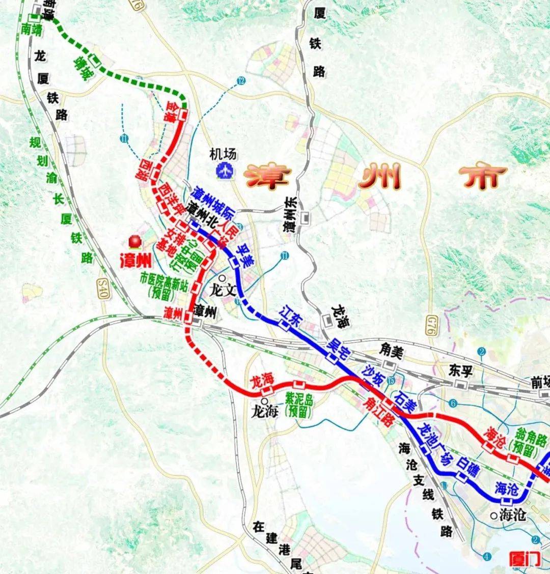 泉州轻轨最新规划图揭晓，塑造未来城市交通新面貌